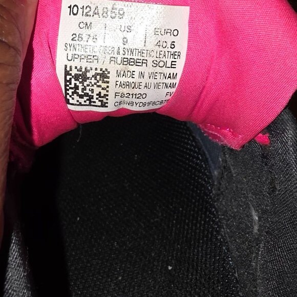 Asics Women's Gel-Nimbus 21 Running Shoes Size 9 Black/Fuchsia/Lime - Picture 7 of 8